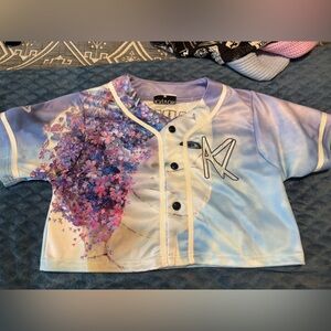 Chillowl Floral Baseball Jersey